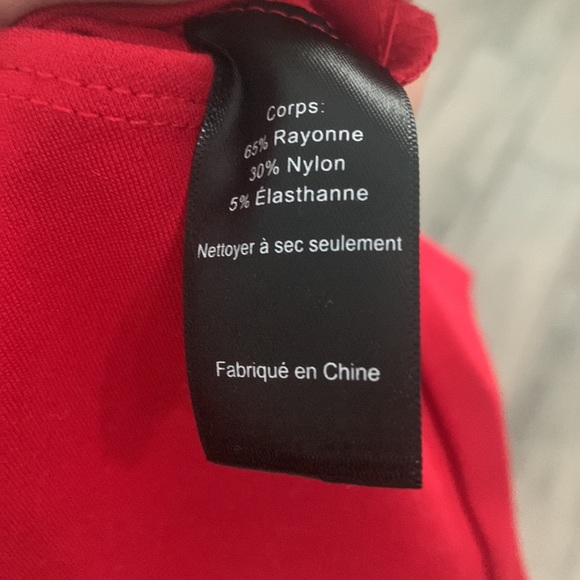 ASTR red bodysuit - Picture 6 of 6